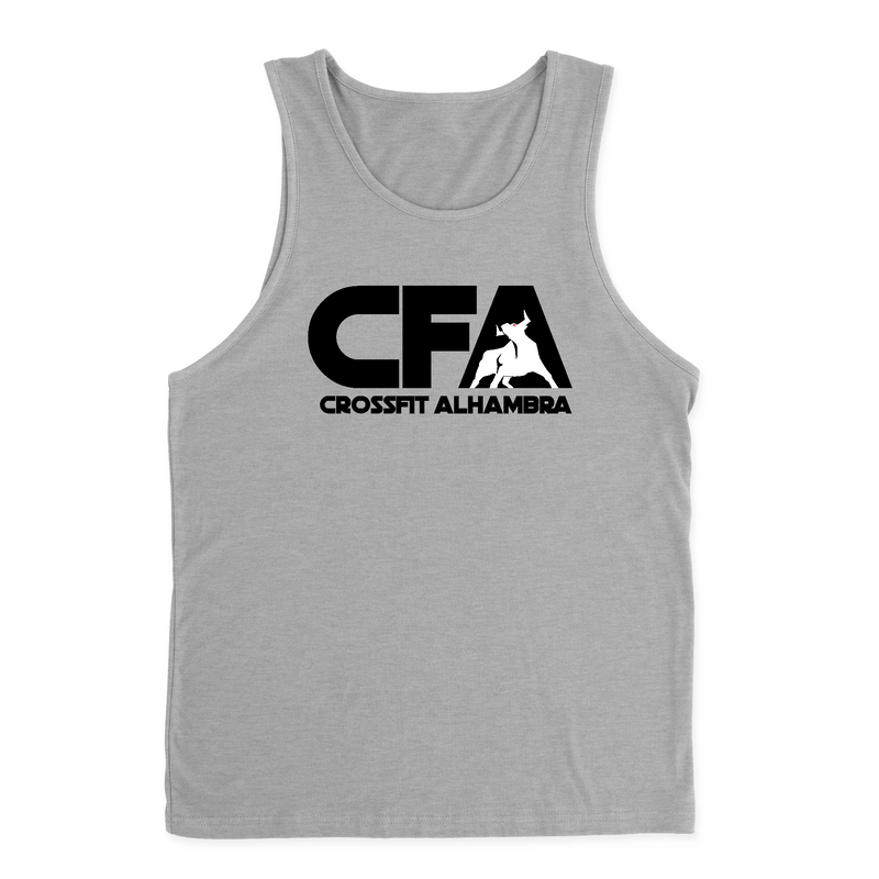 Mens 2X-Large HEATHER_GRAY Tank Top