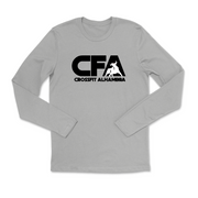Mens 2X-Large HEATHER_GRAY Long Sleeve