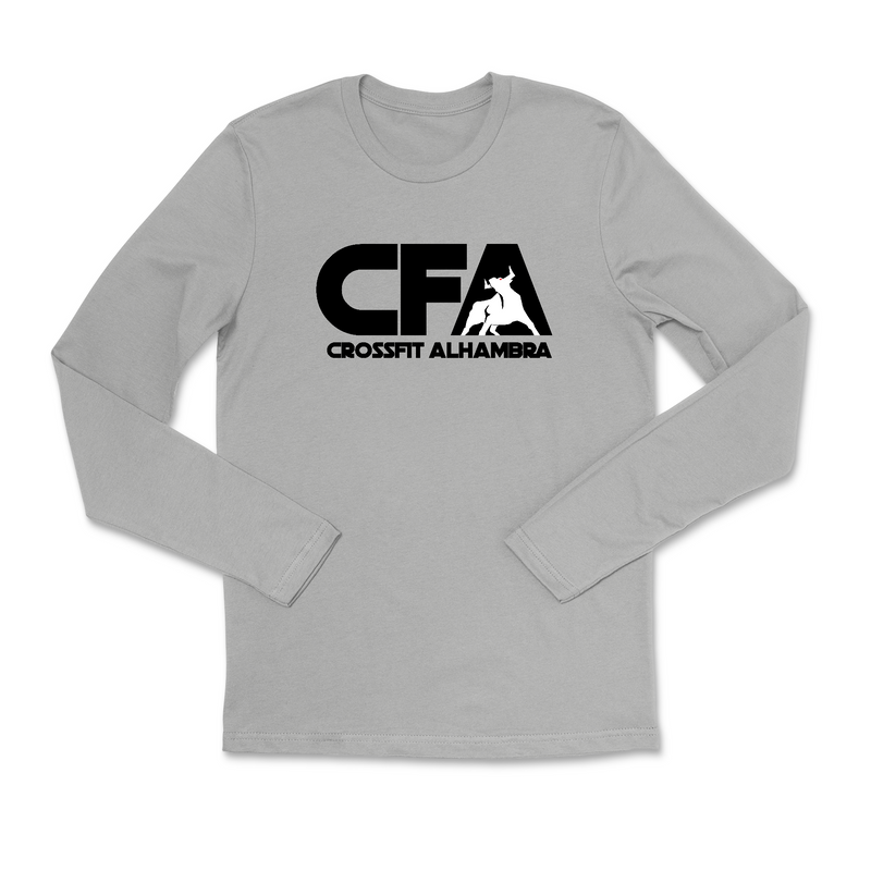 Mens 2X-Large HEATHER_GRAY Long Sleeve