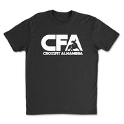 Mens 2X-Large BLACK T-Shirt