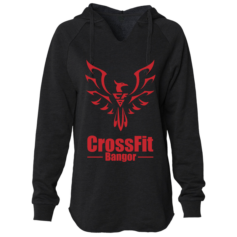 Womens 2X-Large BLACK Hoodie