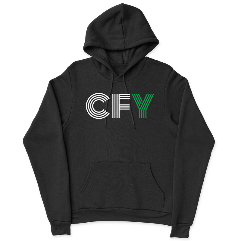 Mens 2X-Large BLACK Hoodie
