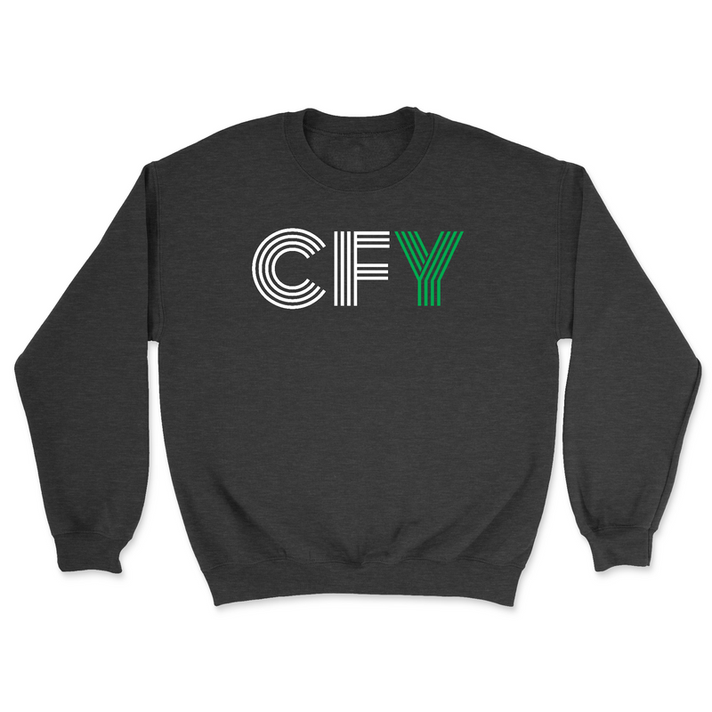 Mens 2X-Large CHARCOAL_HEATHER Midweight Sweatshirt
