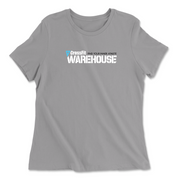 Womens 2X-Large SOLID_ATHLETIC_GREY Relaxed Jersey T-Shirt