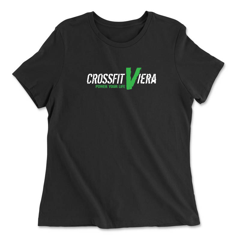 Womens 2X-Large BLACK Relaxed Jersey T-Shirt
