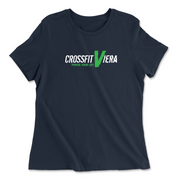 Womens 2X-Large NAVY Relaxed Jersey T-Shirt