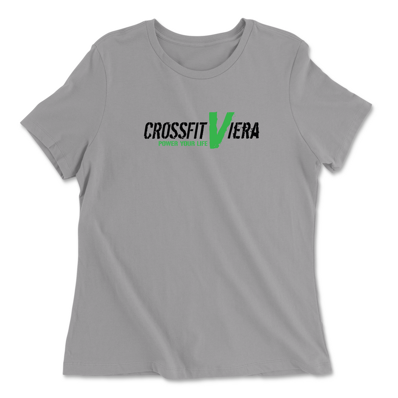 Womens 2X-Large SOLID_ATHLETIC_GREY Relaxed Jersey T-Shirt