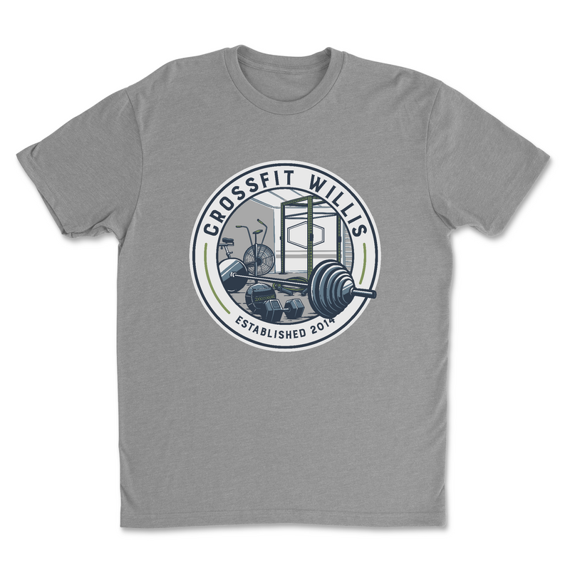 Mens 2X-Large DARK_HEATHER_GRAY T-Shirt