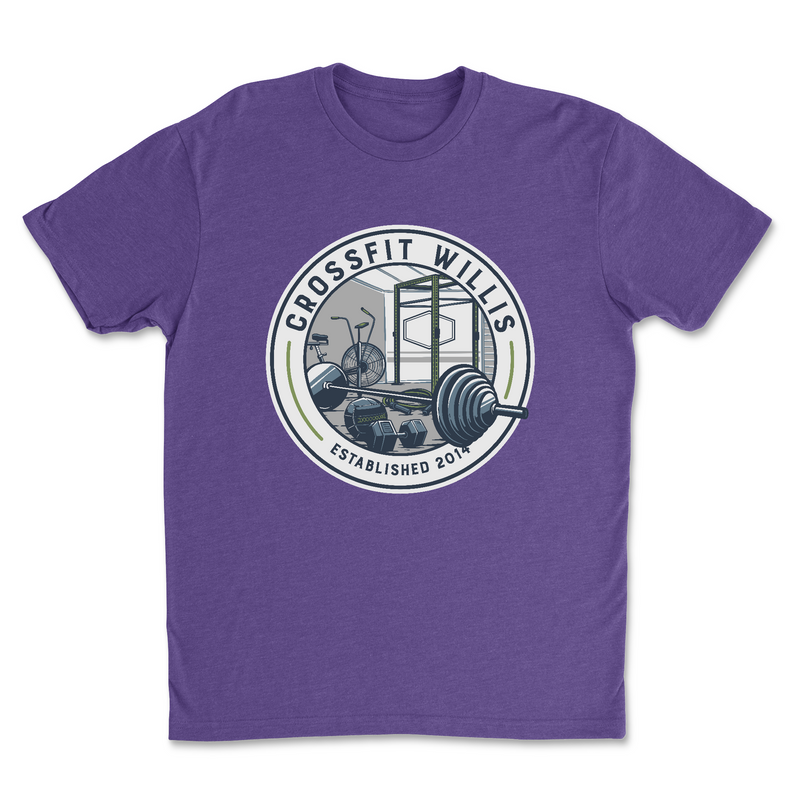 Mens 2X-Large PURPLE_RUSH T-Shirt