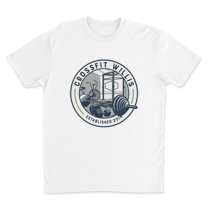 Mens 2X-Large WHITE T-Shirt
