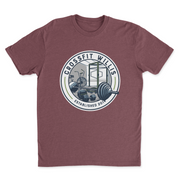 Mens 2X-Large HEATHER_MAROON T-Shirt