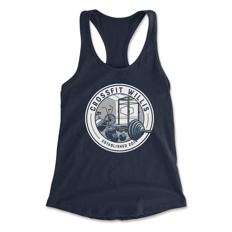 Womens 2X-Large INDIGO Tank Top