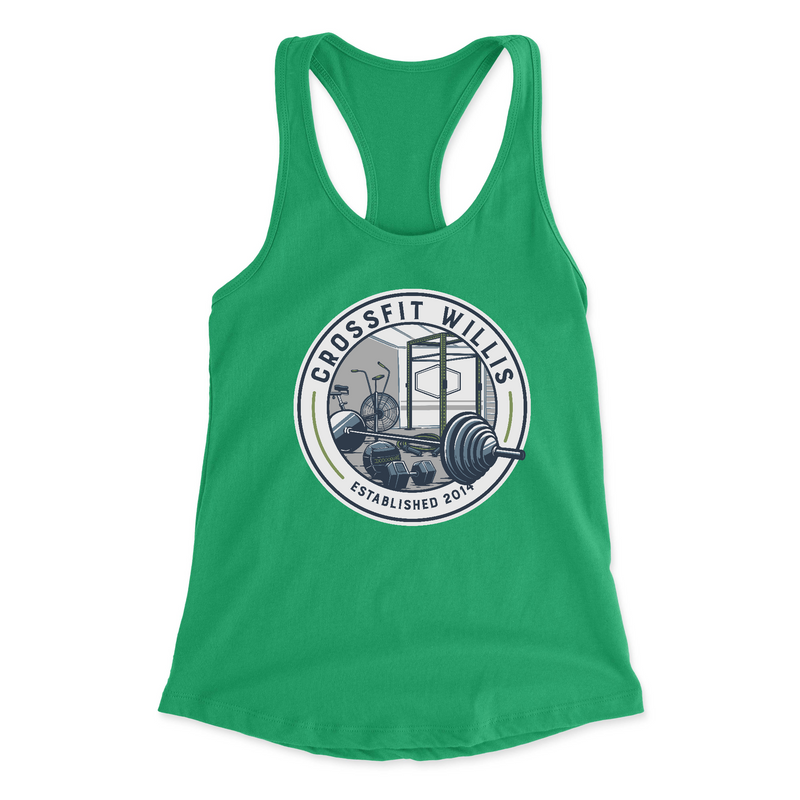 Womens 2X-Large KELLY_GREEN Tank Top
