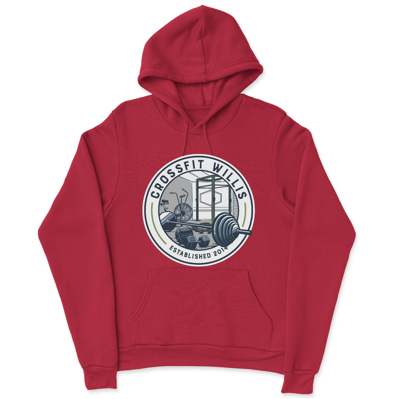 Mens 2X-Large RED Hoodie