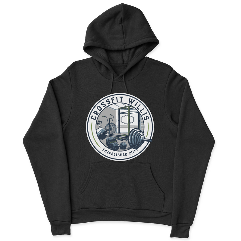 Mens 2X-Large BLACK Hoodie