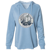 Womens 2X-Large MISTY_BLUE Hoodie