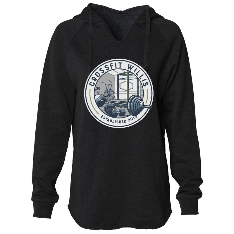 Womens 2X-Large BLACK Hoodie