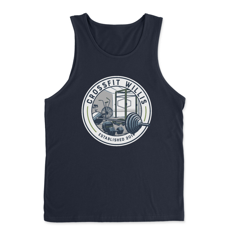 Mens 2X-Large DARK_NAVY Tank Top