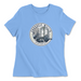 Womens 2X-Large CAROLINA_BLUE Relaxed Jersey T-Shirt