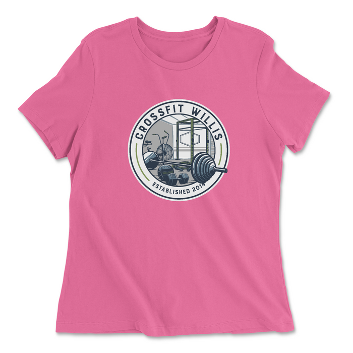 Womens 2X-Large CHARITY_PINK Relaxed Jersey T-Shirt