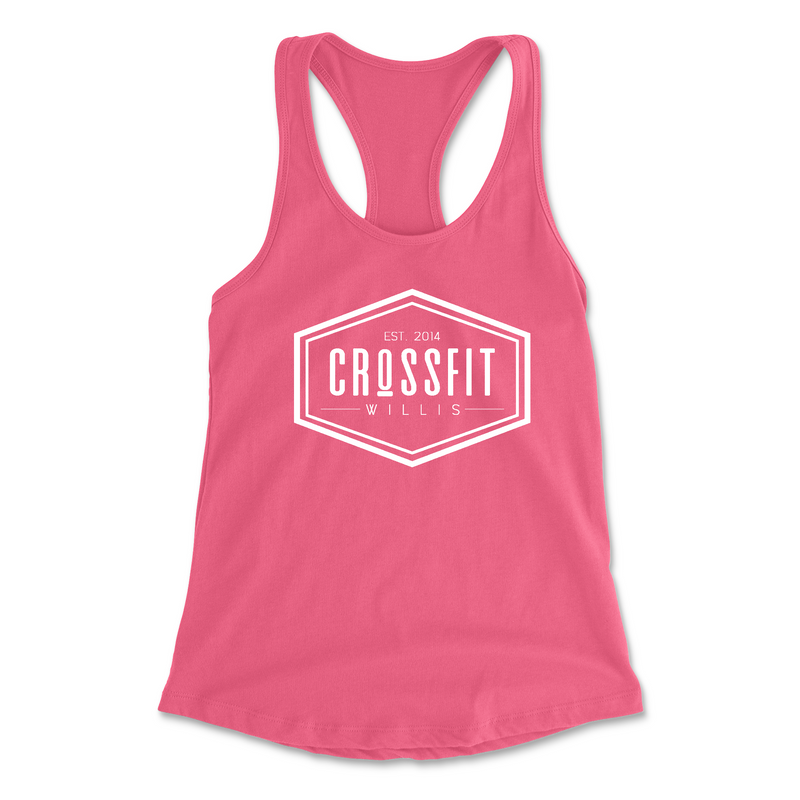 Womens 2X-Large HOT_PINK Tank Top