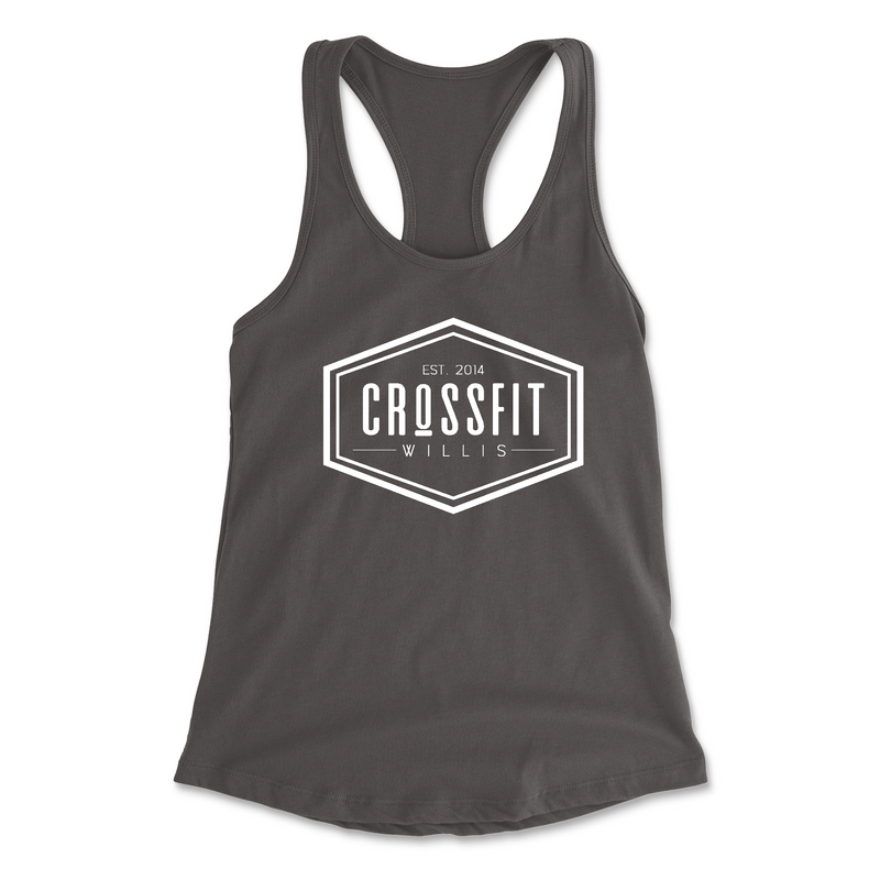 Womens 2X-Large DARK_GRAY Tank Top