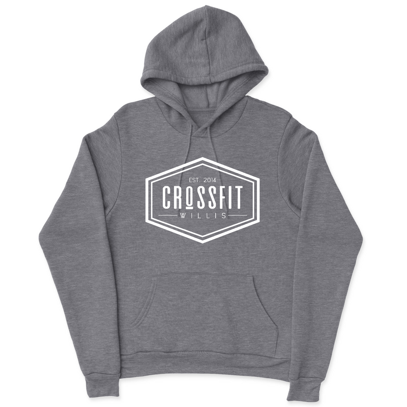 Mens 2X-Large GUNMETAL_HEATHER Hoodie