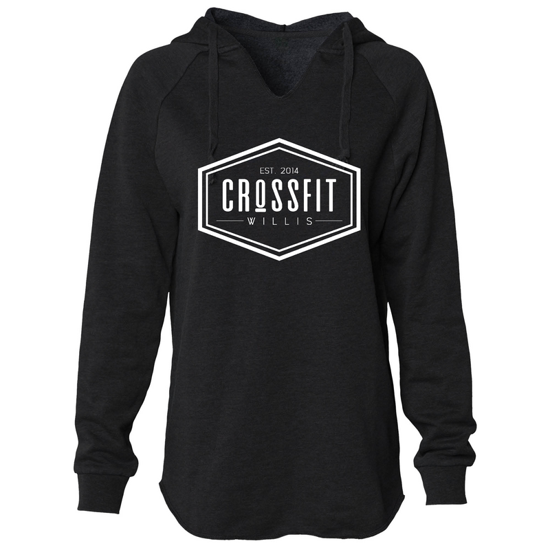 Womens 2X-Large BLACK Hoodie