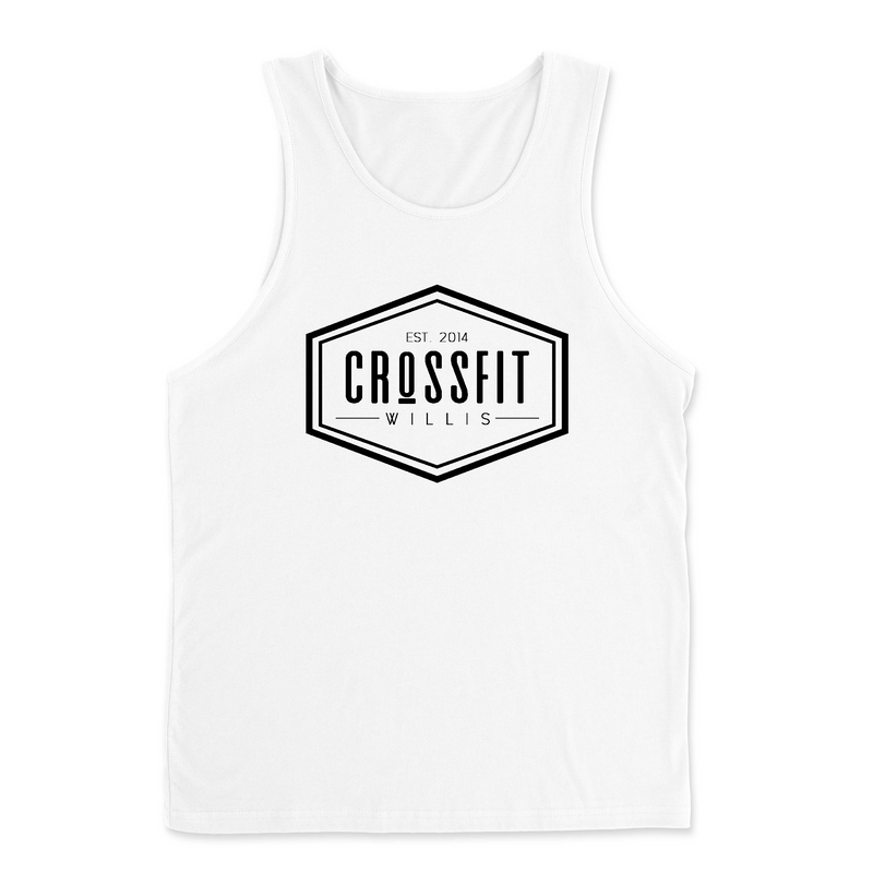 Mens 2X-Large WHITE Tank Top
