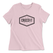 Womens 2X-Large PINK Relaxed Jersey T-Shirt