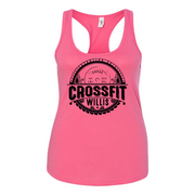 Womens 2X-Large HOT_PINK Tank Top (Front Print Only)