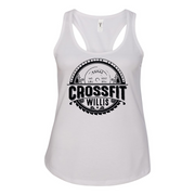 Womens 2X-Large WHITE Tank Top (Front Print Only)