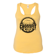 Womens 2X-Large BANANA_CREAM Tank Top (Front Print Only)