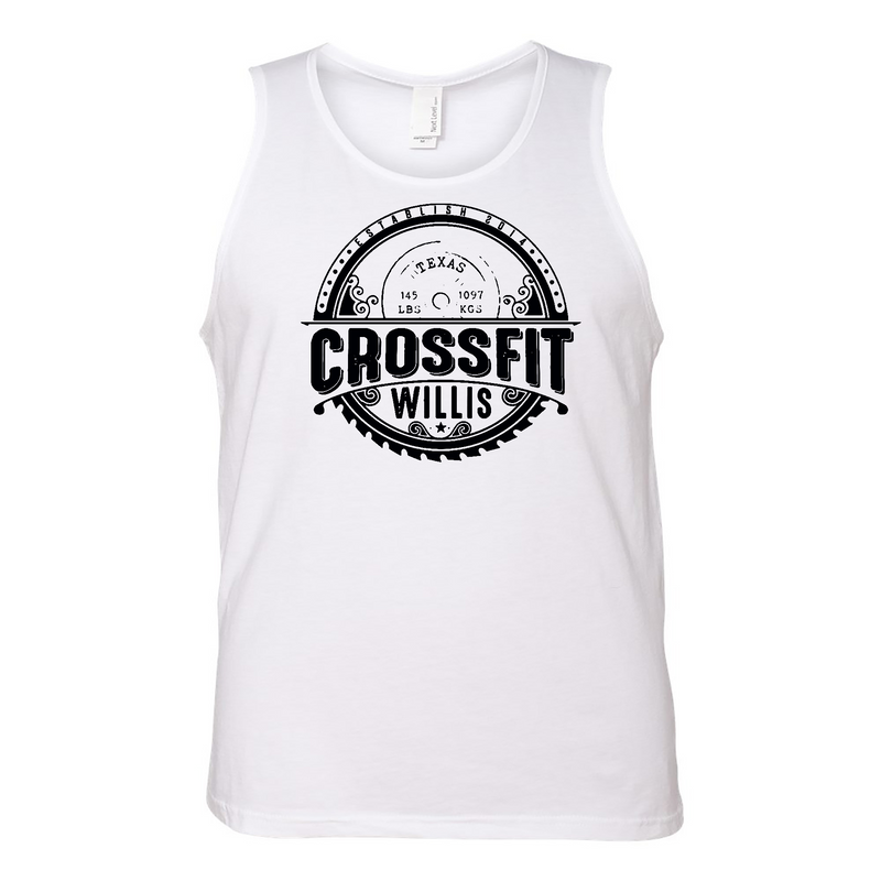 Mens 2X-Large WHITE Tank Top