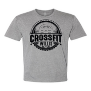 Mens 2X-Large DARK_HEATHER_GRAY T-Shirt