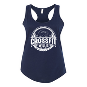 Womens 2X-Large Midnight_Navy Tank Top (Front Print Only)