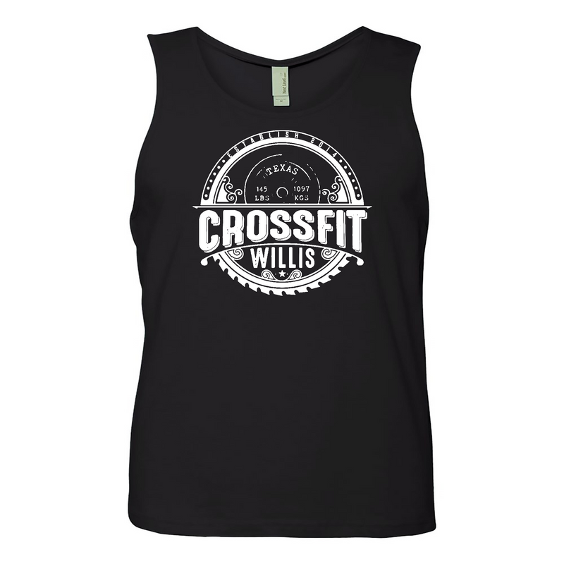 Mens 2X-Large BLACK Tank Top