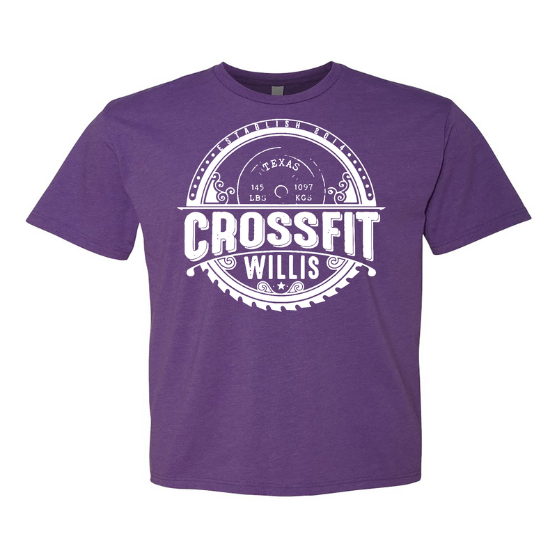 Mens 2X-Large PURPLE_RUSH T-Shirt