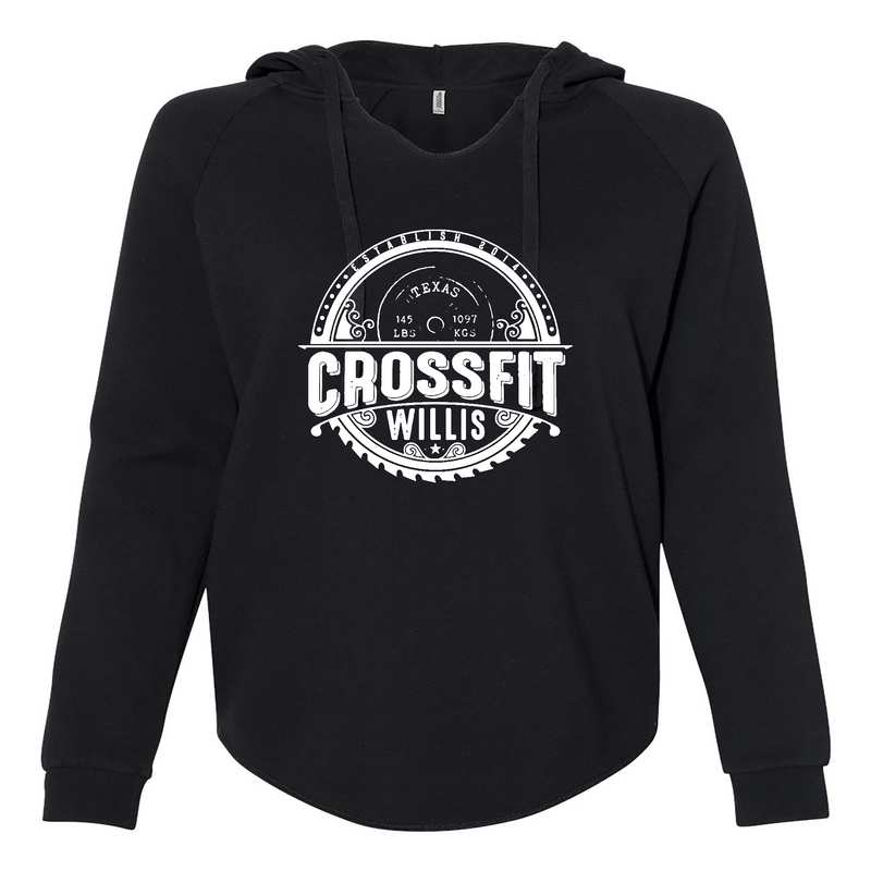 Womens 2X-Large BLACK Hoodie