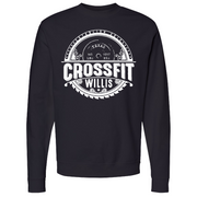 Mens 2X-Large BLACK Midweight Sweatshirt