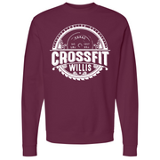 Mens 2X-Large MAROON Midweight Sweatshirt