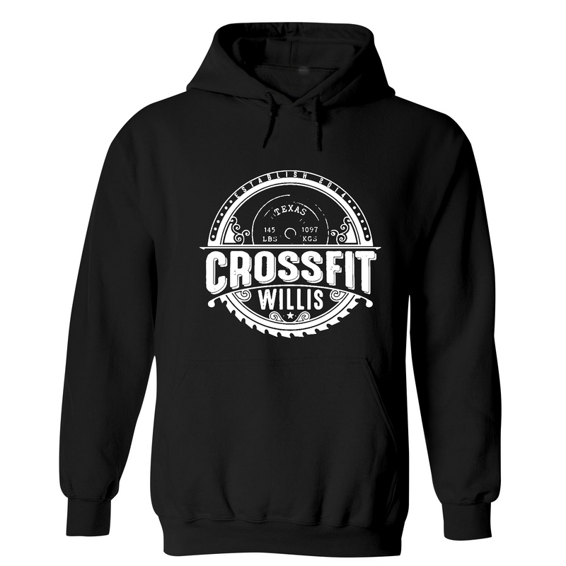 Mens 2X-Large BLACK Hoodie
