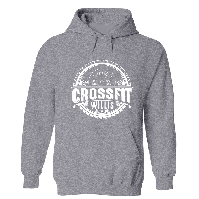 Mens 2X-Large GUNMETAL_HEATHER Hoodie