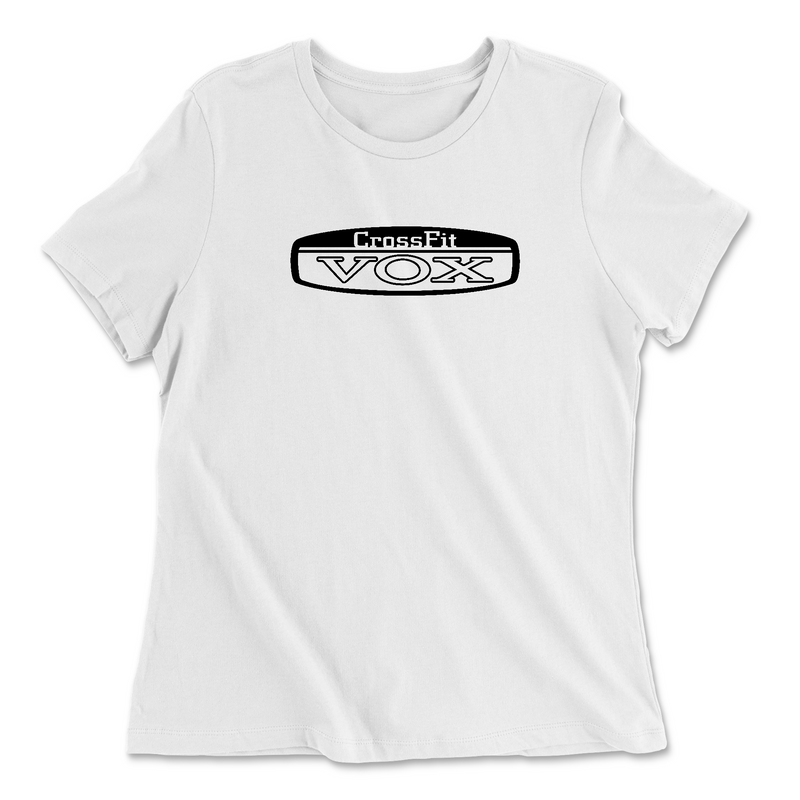 Womens 2X-Large WHITE Relaxed Jersey T-Shirt