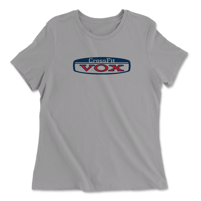 Womens 2X-Large SOLID_ATHLETIC_GREY Relaxed Jersey T-Shirt