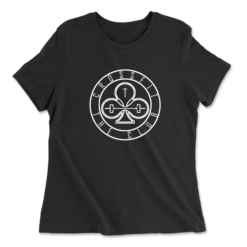 Womens 2X-Large BLACK Relaxed Jersey T-Shirt