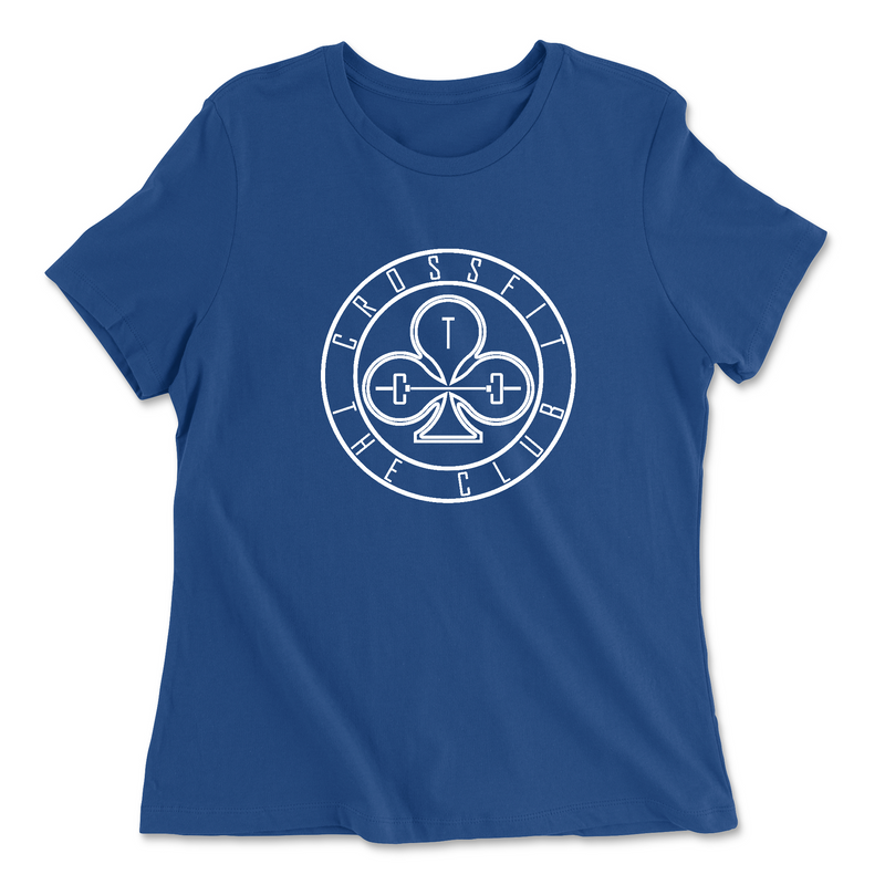 Womens 2X-Large TRUE_ROYAL Relaxed Jersey T-Shirt