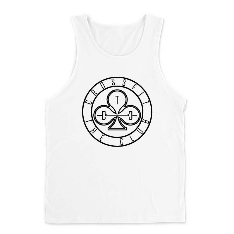 Mens 2X-Large WHITE Tank Top