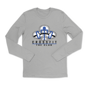 Mens 2X-Large HEATHER_GRAY Long Sleeve