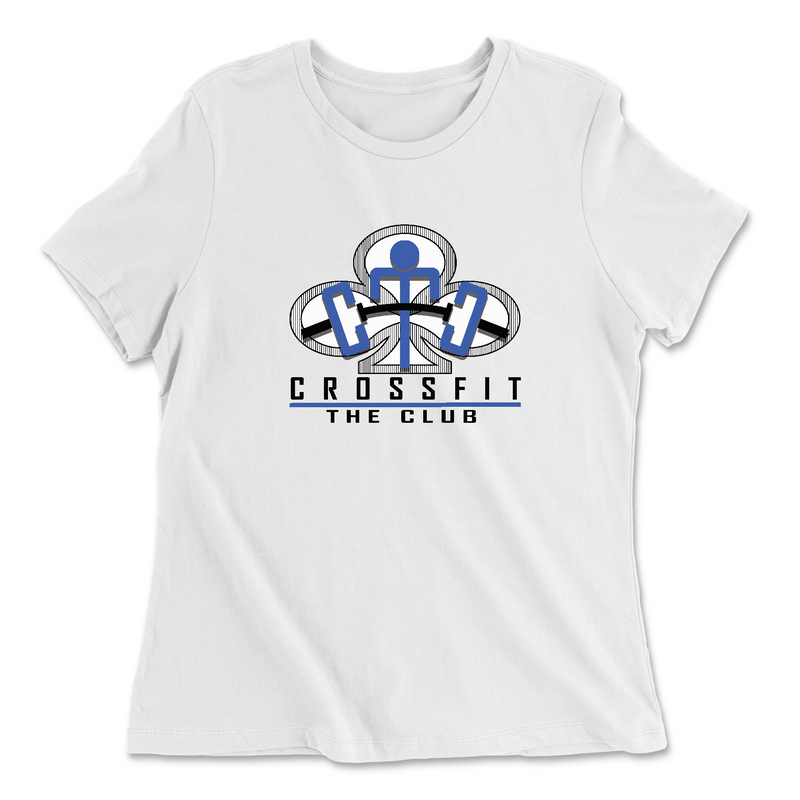 Womens 2X-Large WHITE Relaxed Jersey T-Shirt